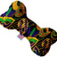 Pet and Dog Plush Heart or Bone Toy, "Mardi Gras Group" (Available in different sizes, and 10 different pattern options!)