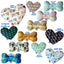 Pet and Dog Plush Heart or Bone Toy, "Oh Baby Group" (Available in different sizes, and 12 different pattern options!)