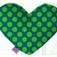 Pet and Dog Plush Heart or Bone Toy, "St. Patrick's Day Group" (Available in different sizes, and 6 different pattern options!)