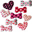 Valentine's Day Pet & Dog Plush Heart or Bone Toy, "Sweetheart Group" (Available in different sizes and 7 different patterns!)