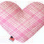 Pet and Dog Plush Heart or Bone Toy, "Valentine's Day Plaids, Dots & Chevron Group" (Available in different sizes and patterns!)