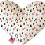 Pet and Dog Plush Heart or Bone Toy, "Valentine's Day Group" (Available in different sizes, and 8 different pattern options!)