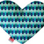 Pet and Dog Plush Heart or Bone Toy, "Hanukkah Group" (Available in different sizes, and 8 different pattern options!)