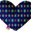 Pet and Dog Plush Heart or Bone Toy, "Hanukkah Group" (Available in different sizes, and 8 different pattern options!)