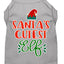 Christmas Pet Dog & Cat Shirt Screen Printed, "Santa's Cutest Elf"