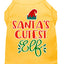 Christmas Pet Dog & Cat Shirt Screen Printed, "Santa's Cutest Elf"