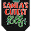 Christmas Pet and Dog Bandana Screen Printed, "Santa's Cutest Elf"