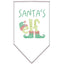 Christmas Pet and Dog Bandana Rhinestone, "Santa's Elf"