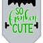 Halloween Pet and Dog Bandana Screen Printed, "So Franken Cute"