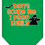 Halloween Pet and Dog Bandana Screen Printed, "Don't Scare Me, I Poop Easily"