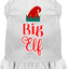 Christmas Pet Dog & Cat Dress Screen Printed, "Big Elf"