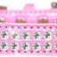 Dog, Puppy & Pet Designer Croc Collar, "Two Row Clear Crystal Rimsets"