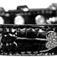 Dog, Puppy & Pet Designer Croc Collar, "Crystal Bone"