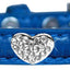 Dog, Puppy & Pet Designer Croc Collar, "Crystal Heart"