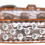 Dog, Puppy and Pet Designer Croc Collar, "Sprinkles Clear Jewel Rimsets"