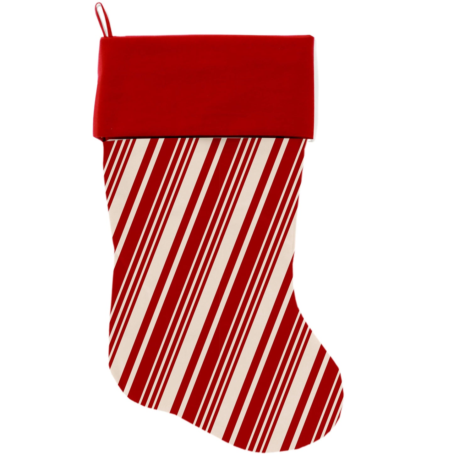 Christmas Velvet Stocking, "Candy Cane Lane Group" **Choose from 7 different patterns!**