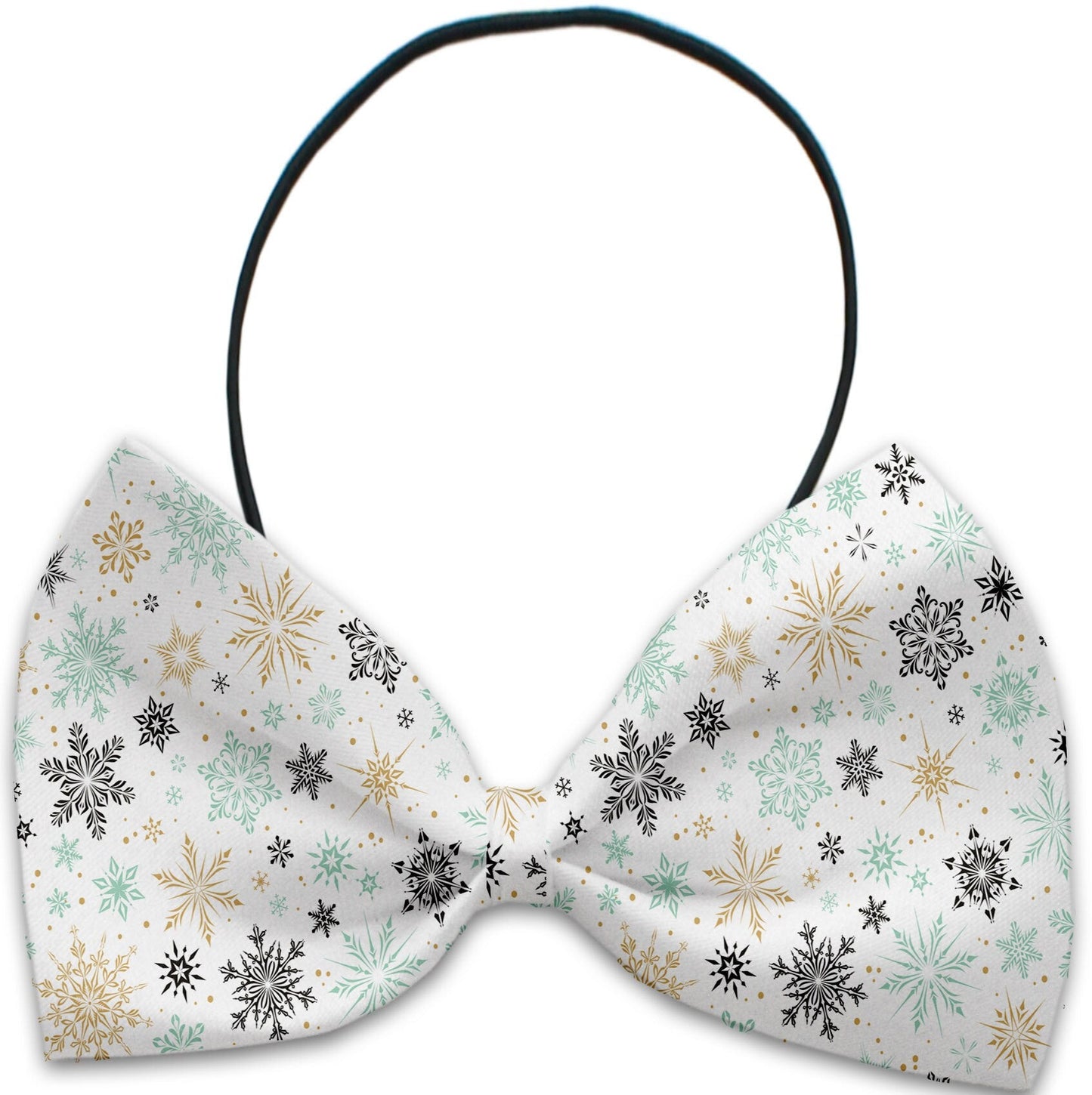 Christmas Pet, Dog and Cat Bow Ties, "Winter Wonderland *Available in 10 different pattern options!*