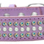 Dog, Puppy and Pet Fashion  Collar, "Ritz Pearl & Aurora Borealis Crystals Rimsets"