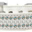 Dog, Puppy and Pet Fashion  Collar, "Ritz Pearl & Aurora Borealis Crystals Rimsets"