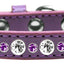 Dog, Puppy & Pet Jeweled Collar, "Posh Crystal Rimsets"