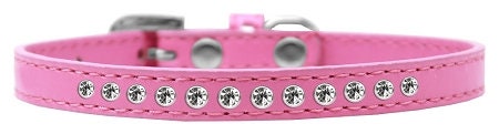 Dog, Puppy & Pet Fashion Collar, "Clear Crystal"