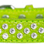 Dog, Puppy and Pet Designer Croc Collar, "Sprinkles Clear Jewel Rimsets"