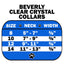 Dog, Puppy & Pet Collar, "Beverly Clear Crystal Jewelry Set"