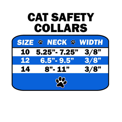 Cat Safety Collar, "Animal Print"