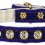 Dog, Puppy & Pet Collar, "#10 Crystal Velvet"