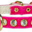 Dog, Puppy & Pet Collar, "#16 Crystal Velvet"