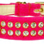 Dog, Puppy and Pet Collar, "#72 Crystal Velvet"