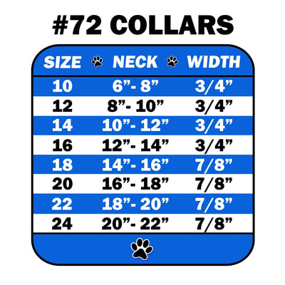 Dog, Puppy and Pet Collar, "#72 Crystal Velvet"