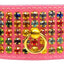 Dog, Puppy & Pet Collar, "Five Row Confetti Jewel Set"