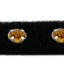 Dog, Puppy & Pet Leash, "Black Velvet Jeweled"