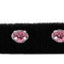 Dog, Puppy & Pet Leash, "Black Velvet Jeweled"