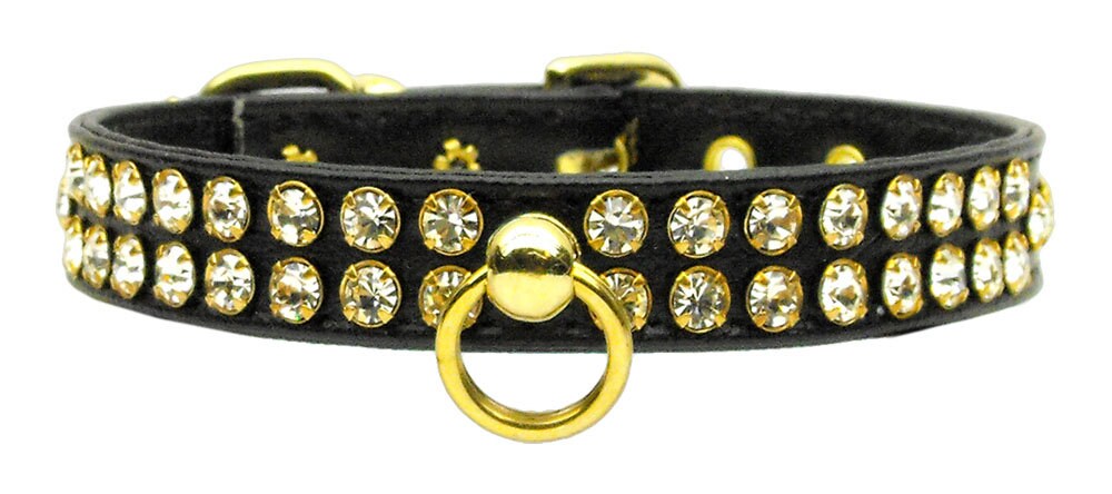 Dog, Puppy & Pet Collar, "Swank Rhinestone"