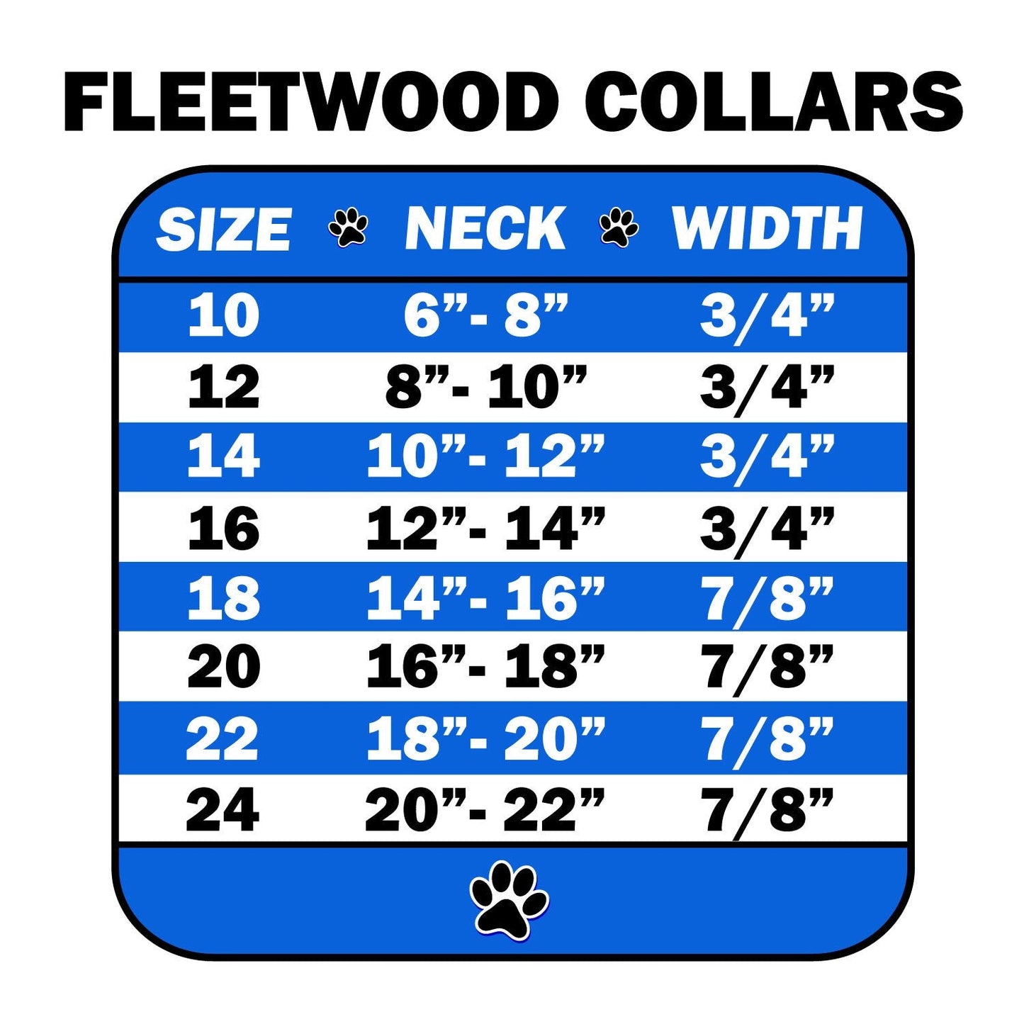 Dog, Puppy & Pet Collar, "Fleetwood Rhinestone"