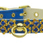 Dog, Puppy & Pet Collar, "Sunburst Crystal Flower"