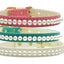 Dog, Puppy & Pet Collar, "3/8" Wide Pearl"