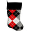 Christmas Velvet Stocking, "Christmas Plaids & Argyles Group" **Choose from 7 different patterns!**