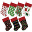 Christmas Velvet Stocking, "Santa Group" **Choose from 7 different patterns!**