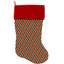 Christmas Velvet Stocking, "Candy Cane Lane Group" **Choose from 7 different patterns!**