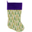 Christmas Velvet Stocking, "Whimsical Christmas Group" **Choose from 7 different patterns!**