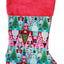 Christmas Velvet Stocking, "Christmas Party Group" **Choose from 5 different patterns!**