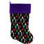 Christmas Velvet Stocking, "Christmas Party Group" **Choose from 5 different patterns!**