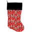 Christmas Velvet Stocking, "Holiday Friends Group" **Choose from 5 different patterns!**