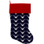 Christmas Velvet Stocking, "Classic Christmas Group" **Choose from 7 different patterns!**