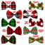 Christmas Pet, Dog and Cat Bow Ties, "Christmas Plaids, Argyles & Chevrons *Available in 10 different pattern options!*