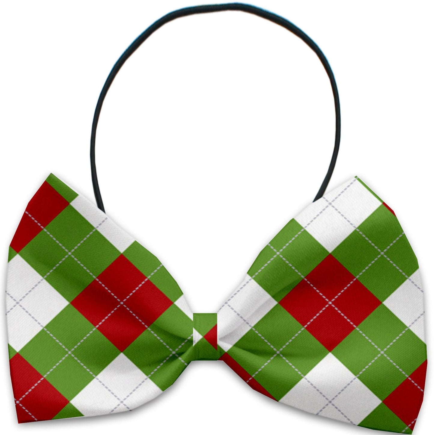 Christmas Pet, Dog and Cat Bow Ties, "Christmas Plaids, Argyles & Chevrons *Available in 10 different pattern options!*