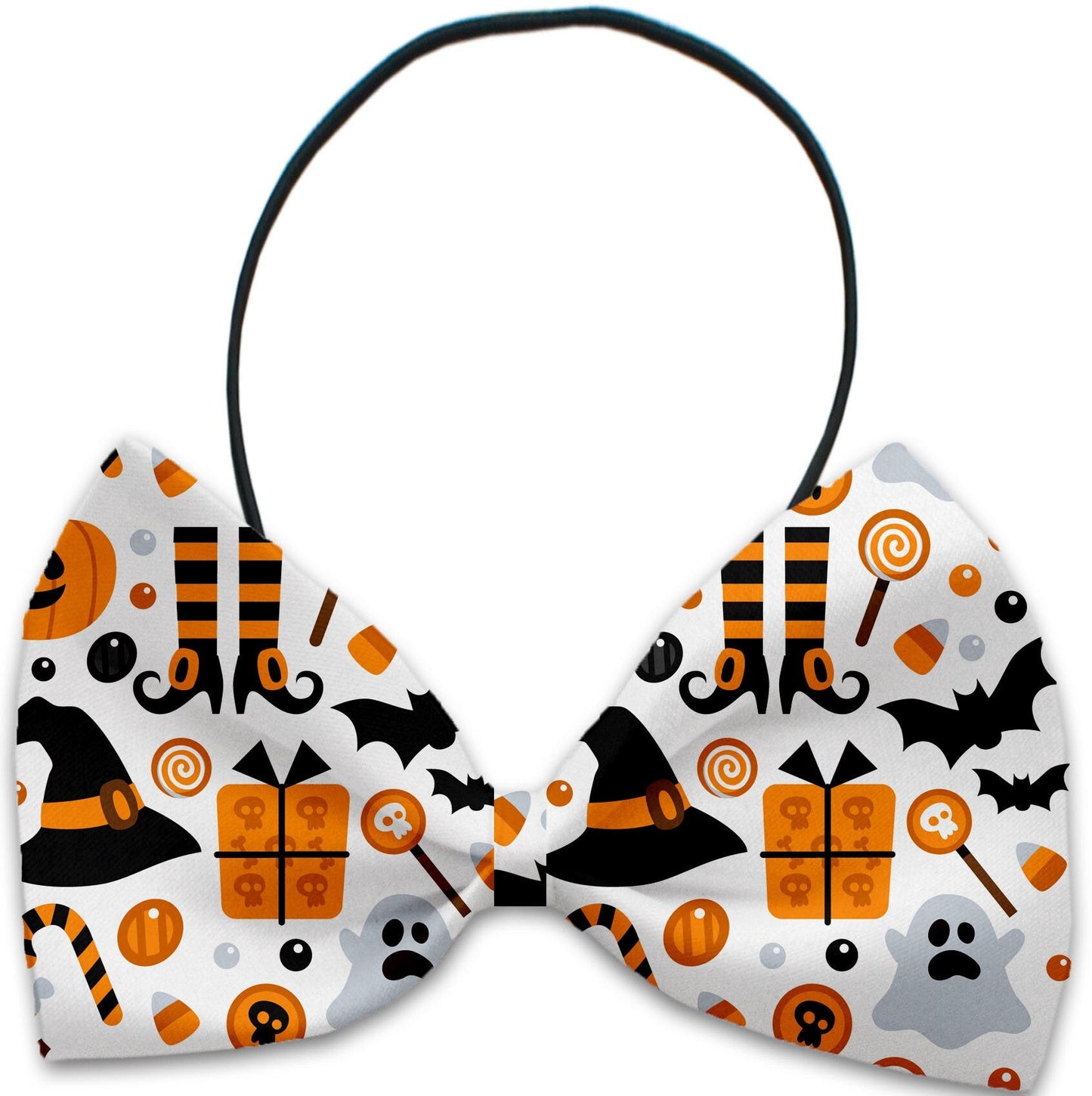 Halloween Pet, Dog and Cat Bow Ties, "Trick-Or-Treat Group" *Available in 10 different pattern options!*